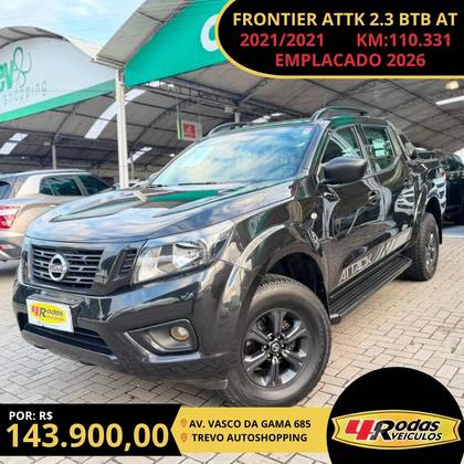 NISSAN FRONTIER 2.3 16V TURBO DIESEL ATTACK CD 4X4 AUTOMÁTICO NISSAN FRONTIER 2.3 16V TURBO DIESEL ATTACK CD 4X4 AUTOMÁTICO
